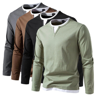 André™ | Långärmad Henley-tröja