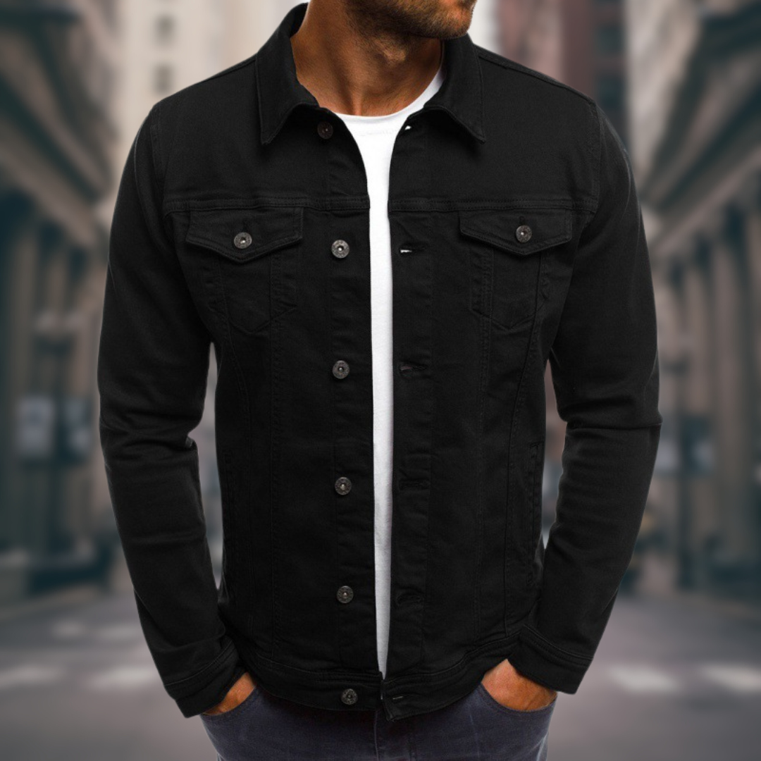 Thomas™ | Skräddarsydd jeansjacka