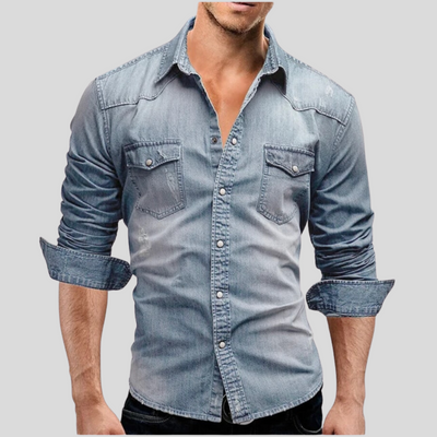 Helge™ | Modern denimskjorta