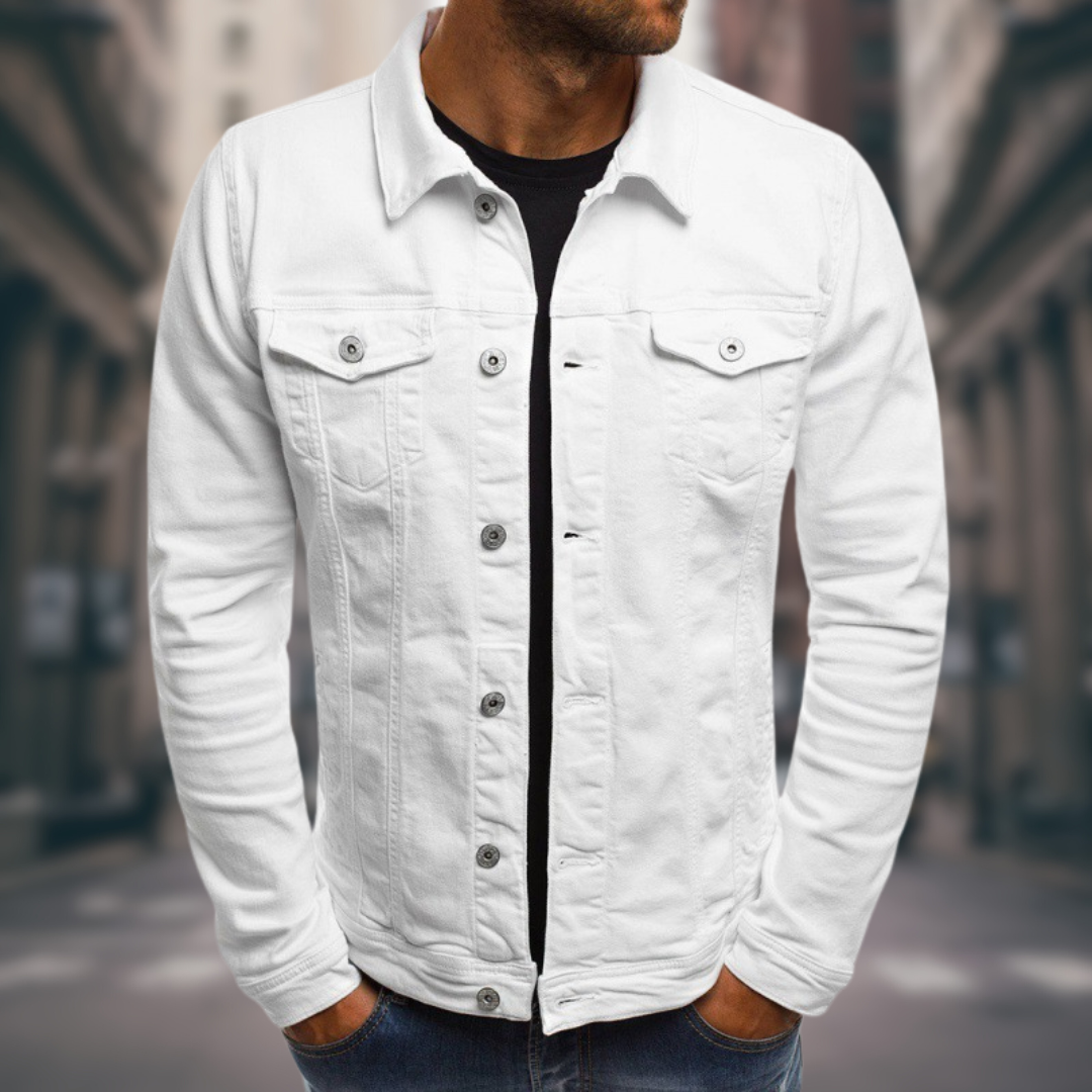 Thomas™ | Skräddarsydd jeansjacka