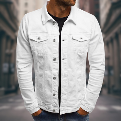 Thomas™ | Skräddarsydd jeansjacka