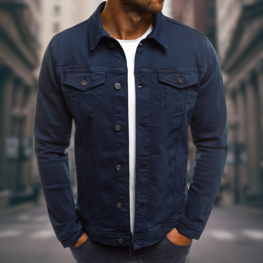 Thomas™ | Skräddarsydd jeansjacka