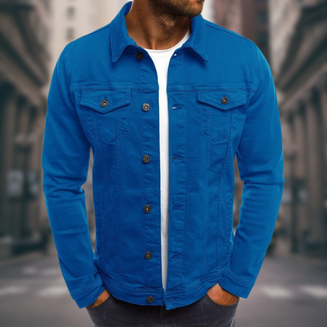 Thomas™ | Skräddarsydd jeansjacka