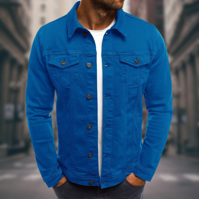 Thomas™ | Skräddarsydd jeansjacka