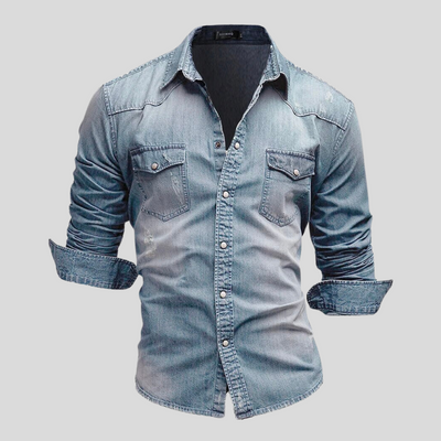 Helge™ | Modern denimskjorta