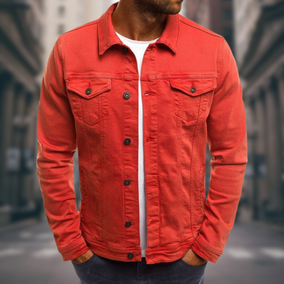 Thomas™ | Skräddarsydd jeansjacka