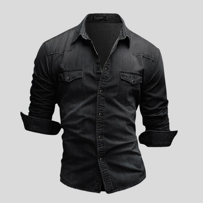 Helge™ | Modern denimskjorta