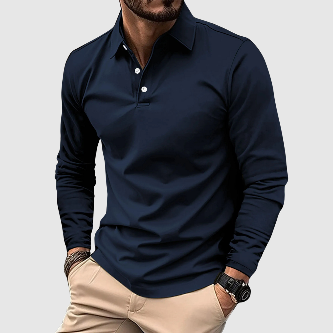 Folke™ | Premium polotröja, andningsbar och bekväm