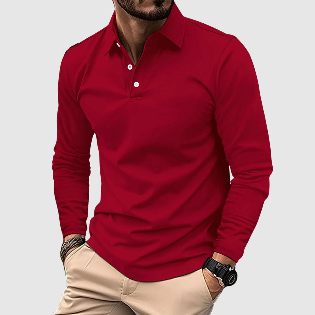 Folke™ | Premium polotröja, andningsbar och bekväm