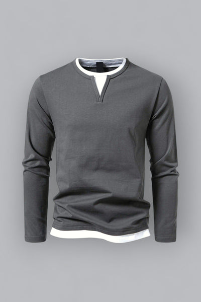 André™ | Långärmad Henley-tröja